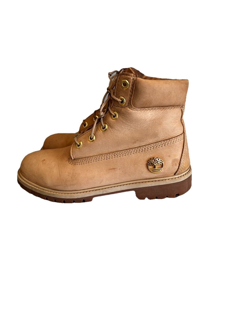 Timberland Culture Kings Premium 6in. Waterproof Boot Chukka Wheat/Gold Zip sz 7